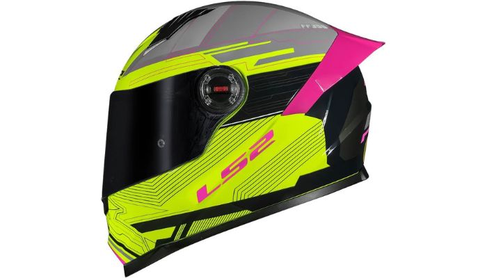 Capacete LS2 FF358 para pilotar com segurança motos acima de 1000 cilindradas