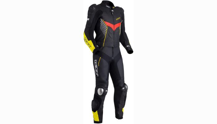Macacão Moto Texx Pista Duas Peças ideal para pilotar com segurança em curvas radicais