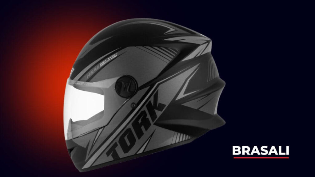 CAPACETE FECHADO PRO TORK R8 PRATA