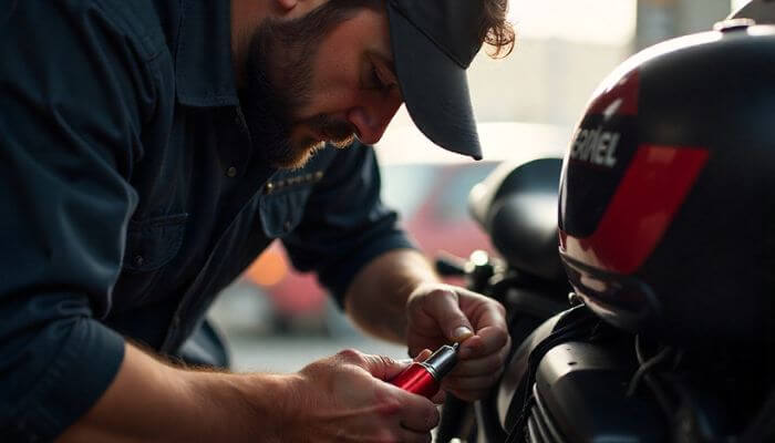 Verificação dos freios: guia de Manutenção de Moto para Iniciantes