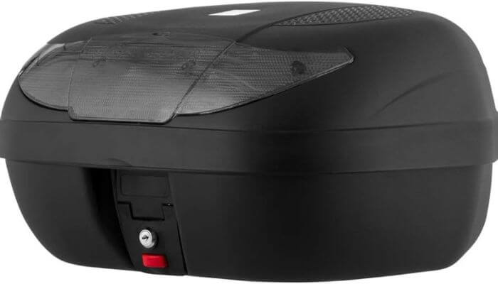 auleto Pro Tork 45 Litros visto por trás, mostrando o design e refletor cristal.