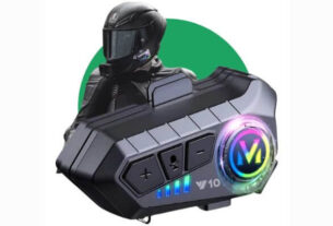 Fone de Ouvido para Capacete Bluetooth